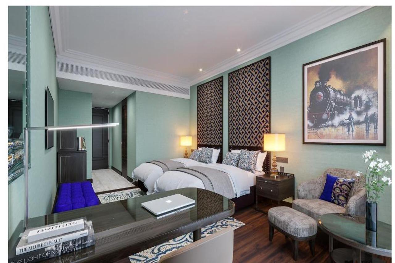 Hotel The Leela Gandhinagar Esterno foto